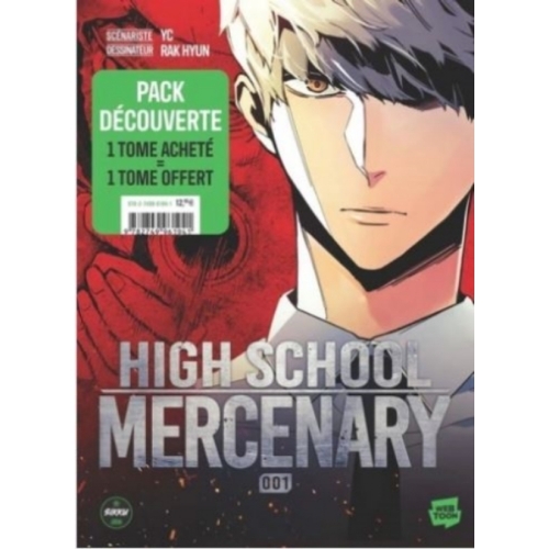 High School Mercenary - Pack découverte High School Mercenary - Tome 1 & 2