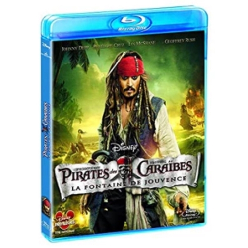 Pirates des Caraïbes 4 La fontaine de jouvence BLU-RAY