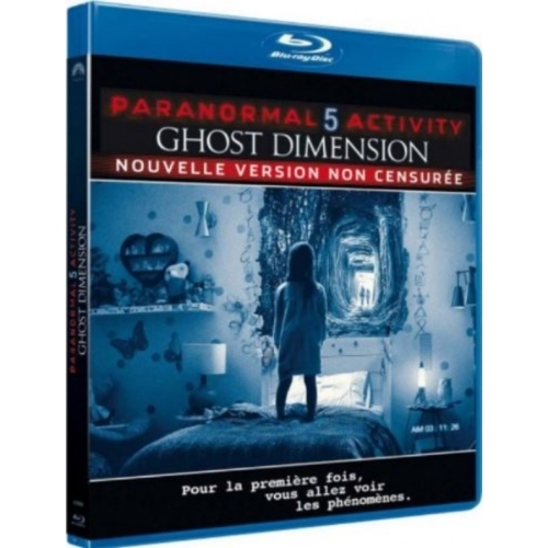 Paranormal Activity 5 blu-ray