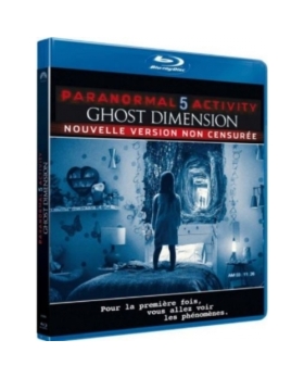 Paranormal Activity 5 blu-ray