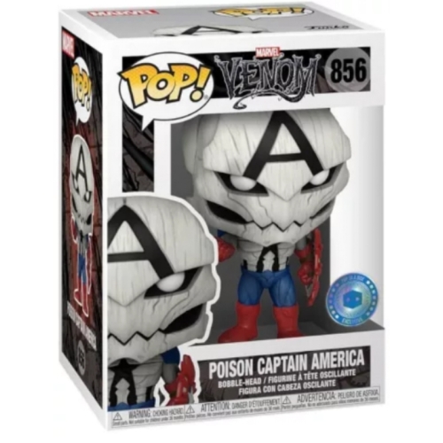 POP 856 POISON CAPTAIN AMERICAN VENOM MARVEL