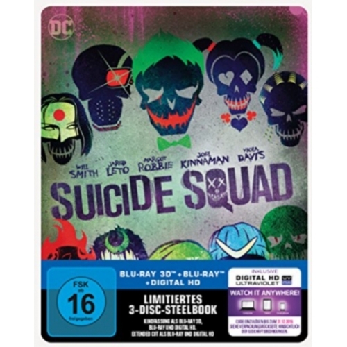 Suicide Squad SteelBook BLURAY