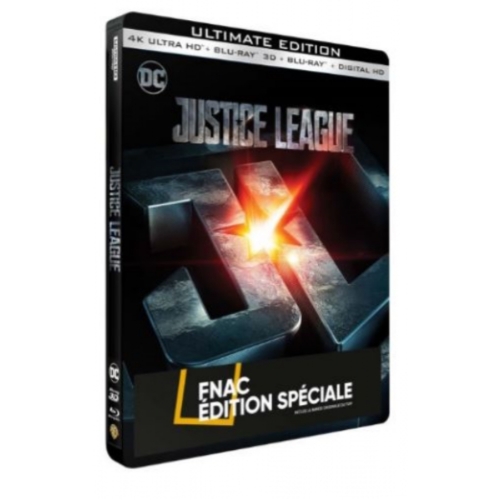 Justice League Steelbook Edition Spéciale Fnac Blu-ray 4K Ultra HD steelbook 