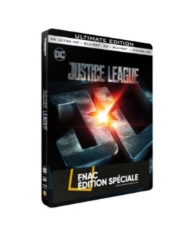 Justice League Steelbook Edition Spéciale Fnac Blu-ray 4K Ultra HD steelbook 