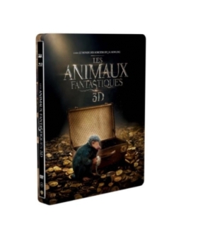 Les Animaux fantastiques Steelbook Blu-ray 3D + 2D + DVD