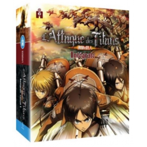 L'Attaque des Titans Intégrale Saison 1 Blu-ray