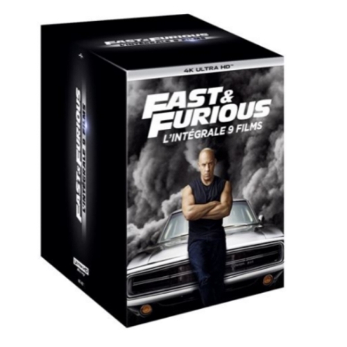 Fast And Furious L'Intégrale 1 à 9 Blu-ray 4K Ultra HD
