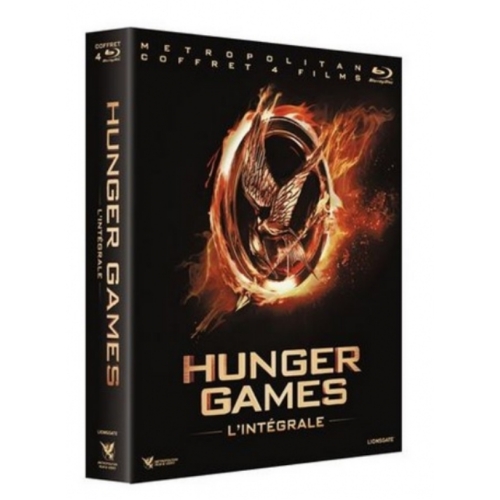 L'intégrale L'embrasement + Hunger Games-La Révolte 1 + Partie 2 BLURAY