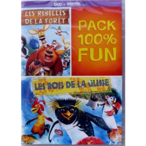 Les Rebelles De La Forêt + Les Rois De La Glisse - Pack 100% Fun dvd 
