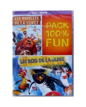 Les Rebelles De La Forêt + Les Rois De La Glisse - Pack 100% Fun dvd 