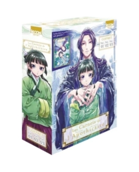 Coffret Les Carnets de l'Apothicaire vol. 1 à 3 NEUF