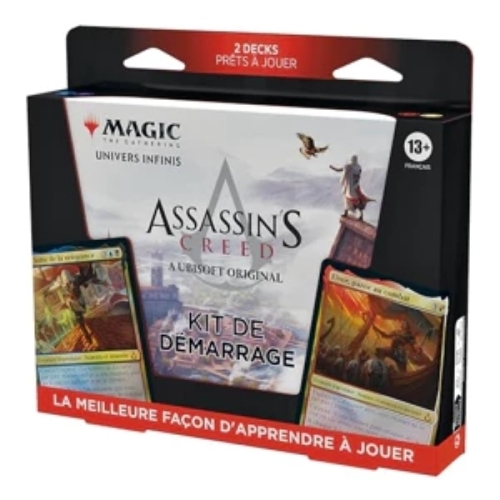Magic - The Gathering Kit de démarrage Assassin’s Creed | 2 Decks prêts-à-Jouer (Version Française) 