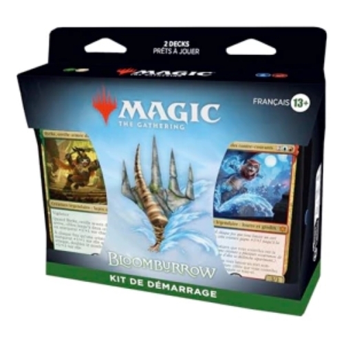 Magic - The Gathering Kit de démarrage Bloomburrow | 2 Decks prêts-à-Jouer (Version Française) NEUF 
