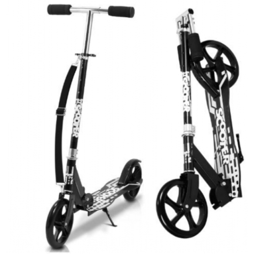 Lospitch Trottinette pour enfants à partir de 5 ans - En aluminium - 205 mm - Pliable - Avec 2 roues