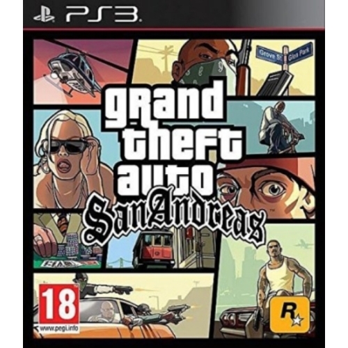 san andreas ps3 AVEC NOTICE