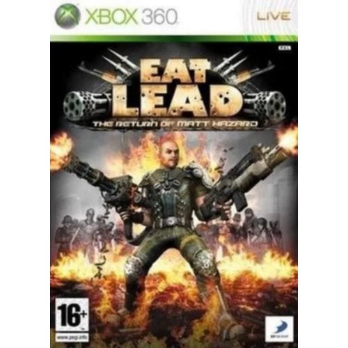 EAT LEAD THE RETURN OF MATT HAZARD AVEC NOTICE XBOX 360 