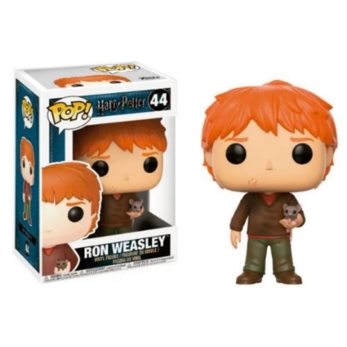 Figurine POP Harry Potter Ron Weasley with Scabbers POP N°44
