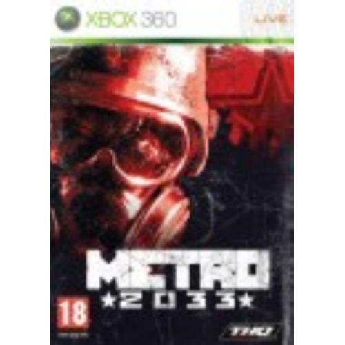 Metro 2033 XBOX 360 avec notice