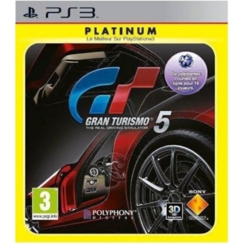 GRAN TURISMO 5 PLATINUM AVEC NOTICE PS3