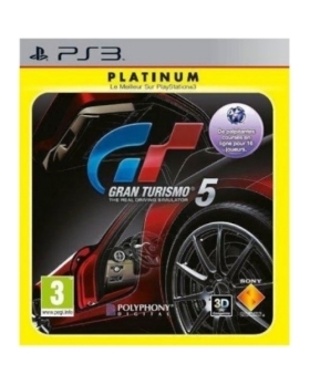 GRAN TURISMO 5 PLATINUM AVEC NOTICE PS3