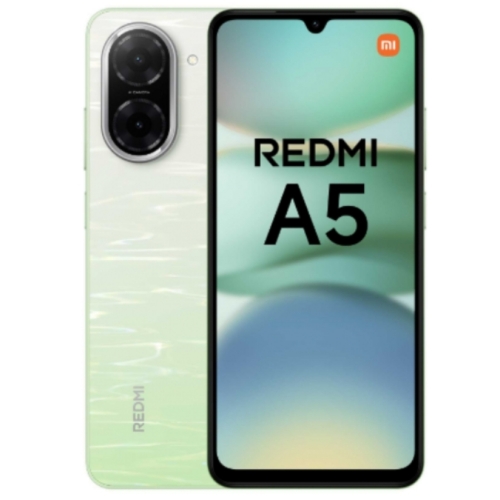 REDMI A5 Vert 128GO Ram:4GO 32MPX 4G ECRAN:6.88'(120HZ) BATTERIE:5200MAH PLAYSTORE