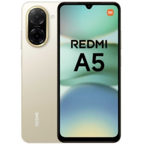Redmi A5 GOLD 128GO Ram:4GO 32MPX 4G ECRAN:6.88'(120HZ) BATTERIE:5200MAH PLAYSTORE 