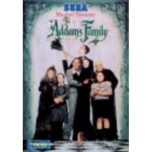 The Addams Family  EN BOITE AVEC NOTICE MASTER SYSTEM 