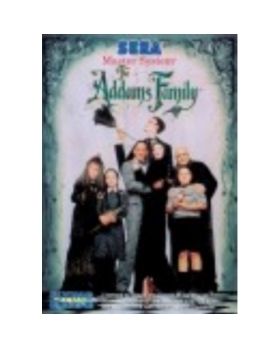 The Addams Family  EN BOITE AVEC NOTICE MASTER SYSTEM 
