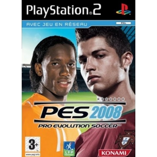 Pes 2008 - Pro Evolution Soccer PS2 AVEC NOTICE 