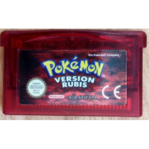 POKEMON VERSION RUBIS GAME BOY ADVANCE