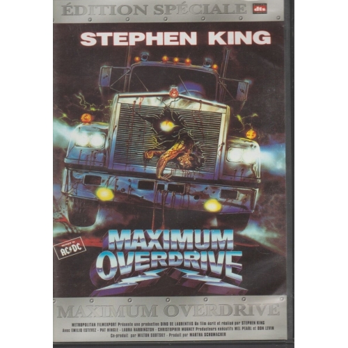 MAXIMUM OVERDRIVE DVD 