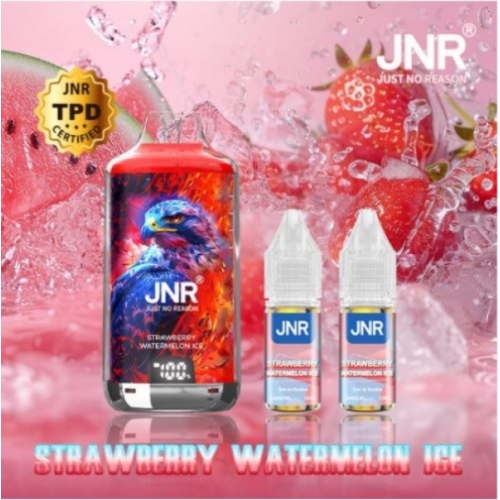 Falcon-X 28000 Puffs 20mg - JNR - Arôme : STRAWBERRY WATERMELON ICE +2 flacons de 10 ml