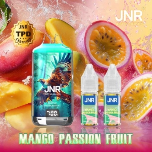 Falcon-X 28000 Puffs 20mg - JNR - Arôme : MANGO PASSION FRUIT +2 flacons de 10 ml
