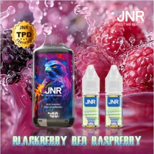 Falcon-X 28000 Puffs 20mg - JNR - Arôme : BLACKBERRY RED RASPBERRY +2 flacons de 10 ml 