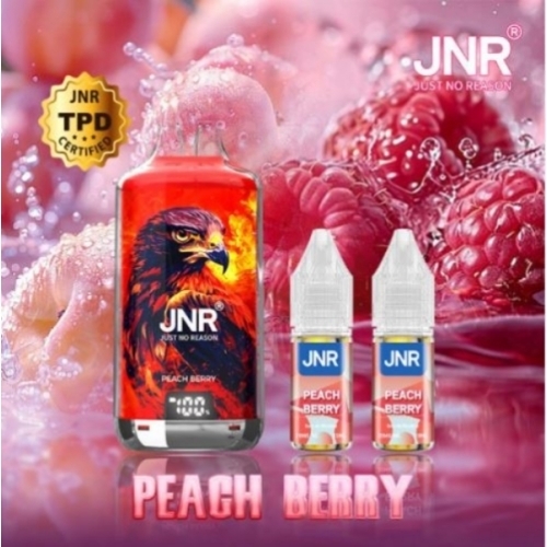 Falcon-X 28000 Puffs 20mg - JNR - Arôme : PEACH BERRY +2 flacons de 10 ml 