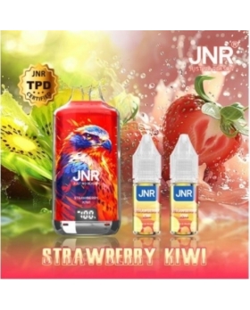 Falcon-X 28000 Puffs 20mg - JNR - Arôme : Strawberry Kiwi +2 flacons de 10 ml 