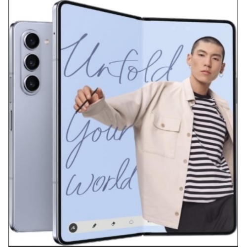 SAMSUNG GALAXY Z FOLD 5 ICY BLUE 512GO RAM:12GO 50MPX ECRAN:AMOLED 7.6'/6.2' 120HZ 