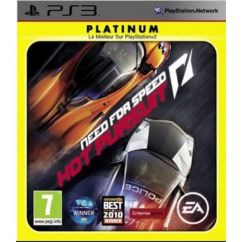 NEED FOR SPEED HOT POURSUIT EDITION PLATINUM PS3 AVEC NOTICE