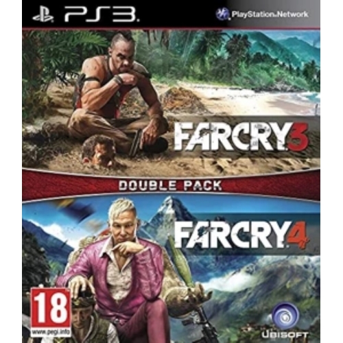 Far Cry 3 + Far Cry 4 PS3 avec notice 