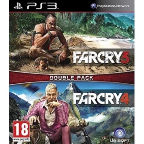 Far Cry 3 + Far Cry 4 PS3 avec notice 