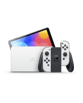 NINTENDO SWITCH OLED BLANCHE COMPLETE JOYCON OFFICIELLE 