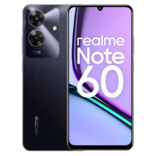 REALME NOTE 60 NOIR 128GO RAM:4GO 32MPX ECRAN:6.74'(90HZ) BATTERIE:5000MAH PLAY STORE