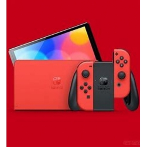 NINTENDO SWITCH OLED ROUGE EDITION MARIO