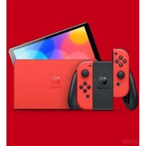 NINTENDO SWITCH OLED ROUGE EDITION MARIO