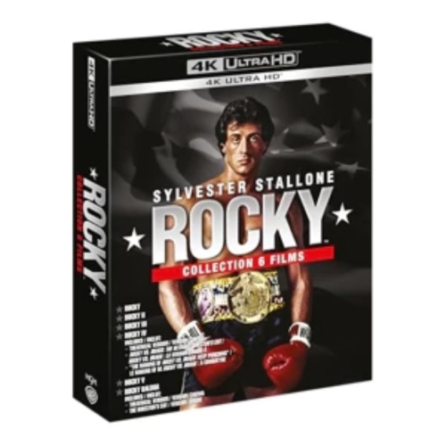 Rocky-L'Intégrale 6 Films [4K Ultra HD + Blu-Ray] NEUF