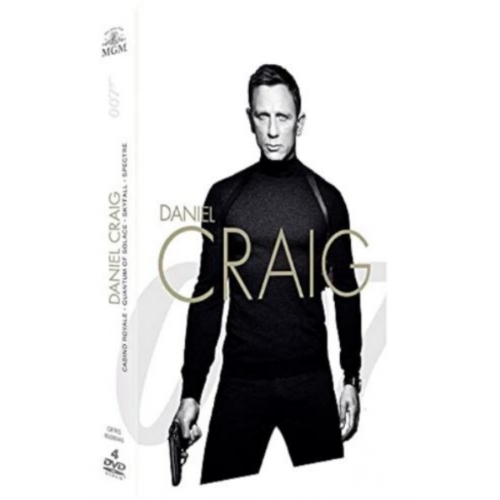 James Bond 007-Casino Royale + Quantum of Solace + Skyfall + Spectre DVD