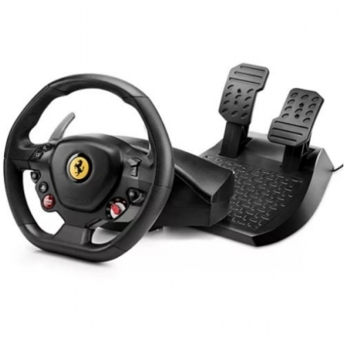 VOLANT THRUSTMASTER T80 FERRARI 488 GTB EDITION +PEDALIER PS4/PC