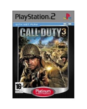 CALL OF DUTY 3 EN MARCHE VERS PARIS PS2 AVEC NOTICE 