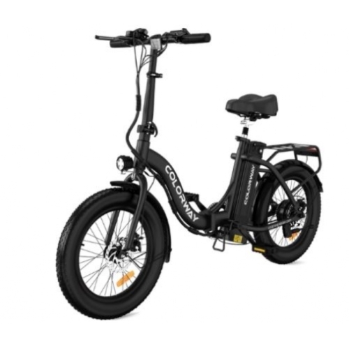 VELO ELECTRIQUE COLORWAY BK6G 20" 250W VITESSE:25KM/H AUTONOMIE:45-90km