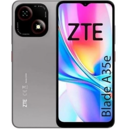 ZTE BLADE A35E GRIS 64GO RAM:2GO 8MPX ECRAN:6.52' BATTERIE:5000MAH PLAY STORE